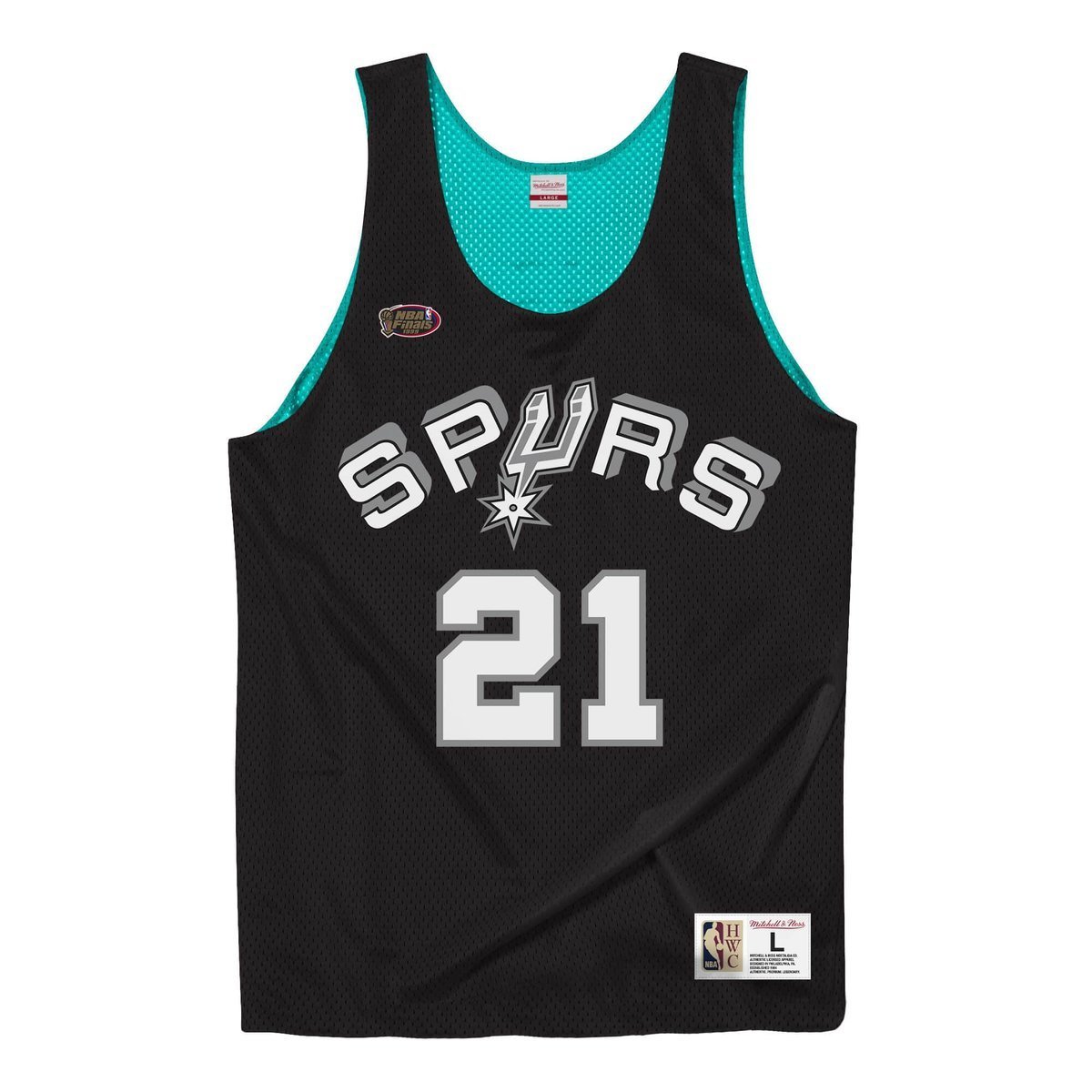 Mitchell & Ness Koszulka męska dwustronna Tank Top San Antonio Spurs Tim Duncan