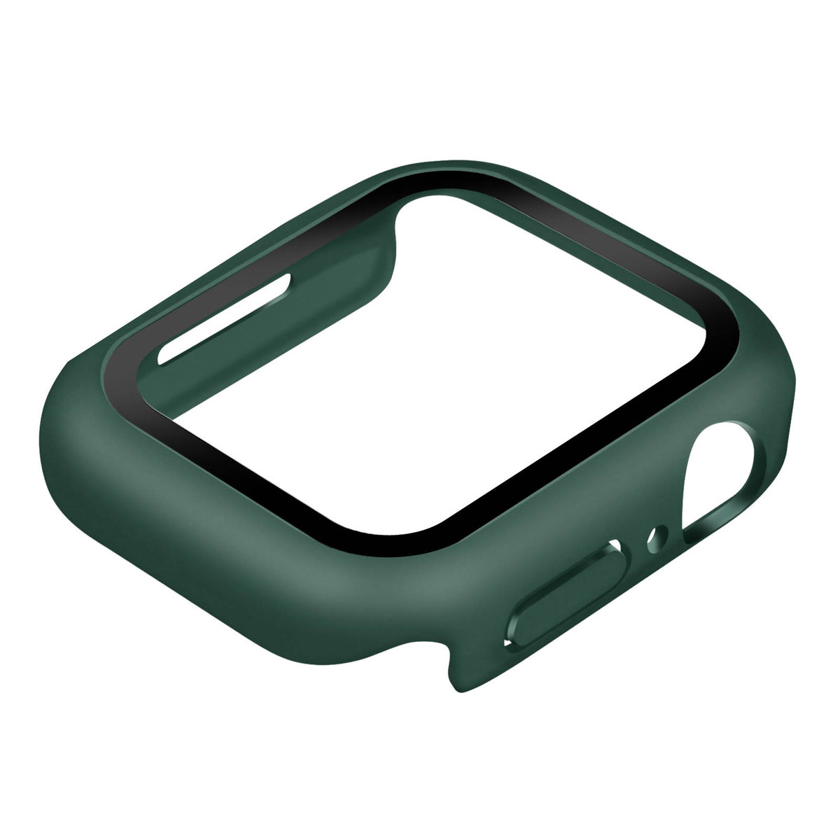 Twarde etui do zegarka Apple Watch 7 Series (45 mm) Miękkie w dotyku zielone Enkay