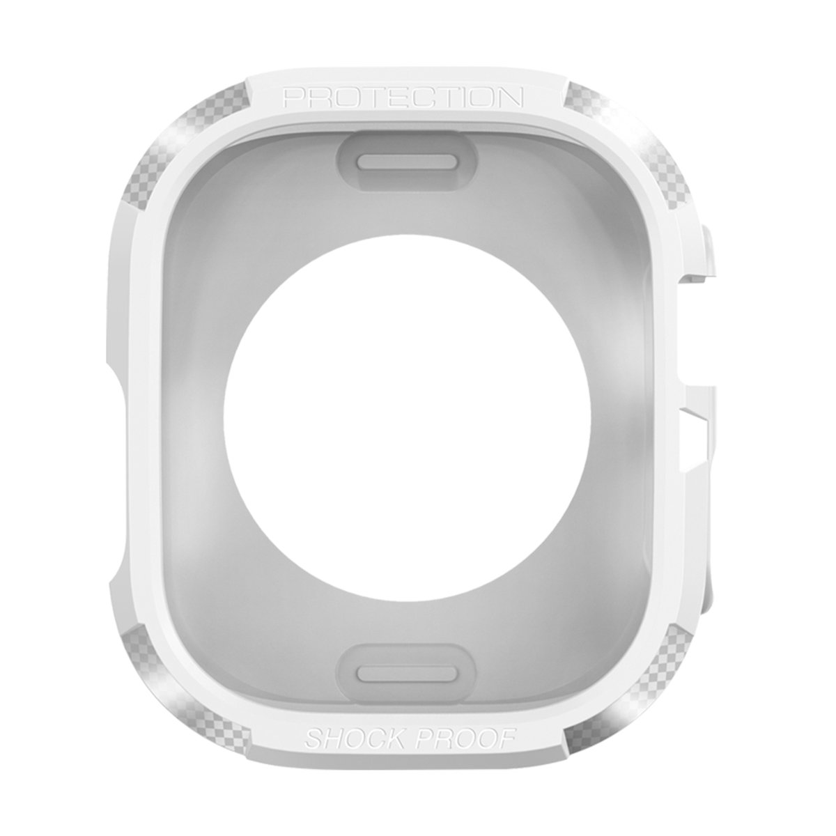 Etui Apple Watch Włókno węglowe Białe