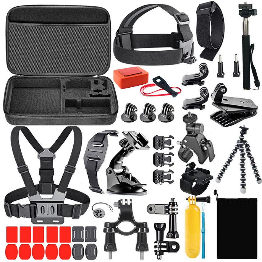 GOPRO Zestaw XL Akcesoriów Go Pro Hero 5 6 7 Black