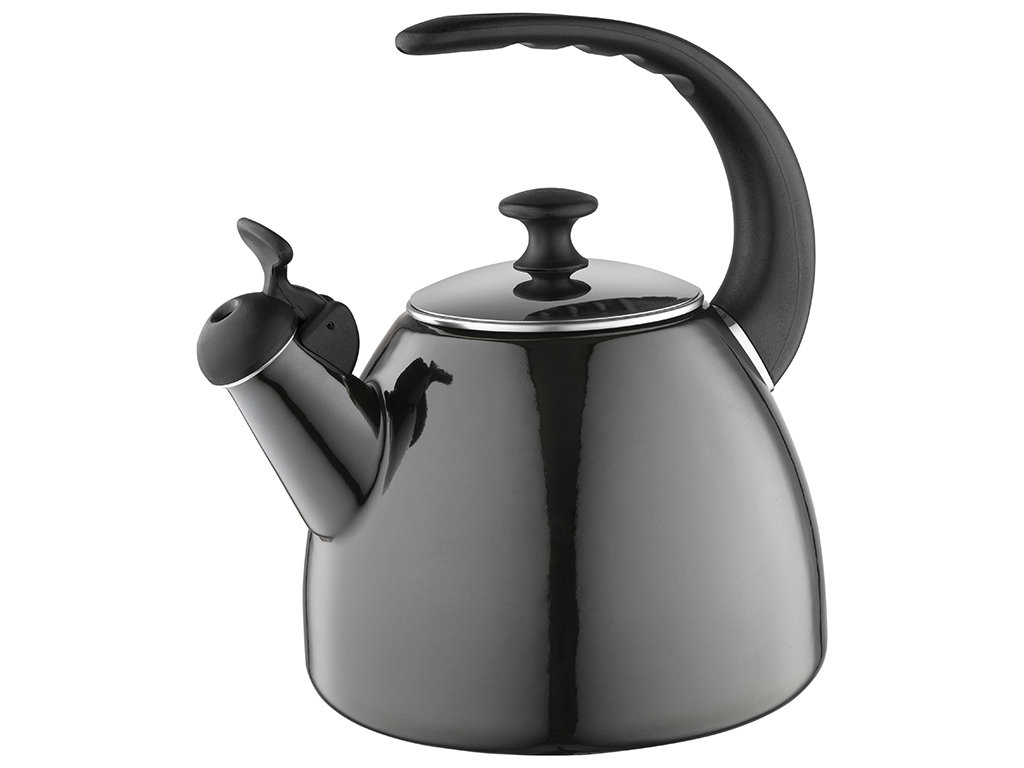 CZAJNIK EMALIOWANY METALICO Z GWIZDKIEM 2,5L