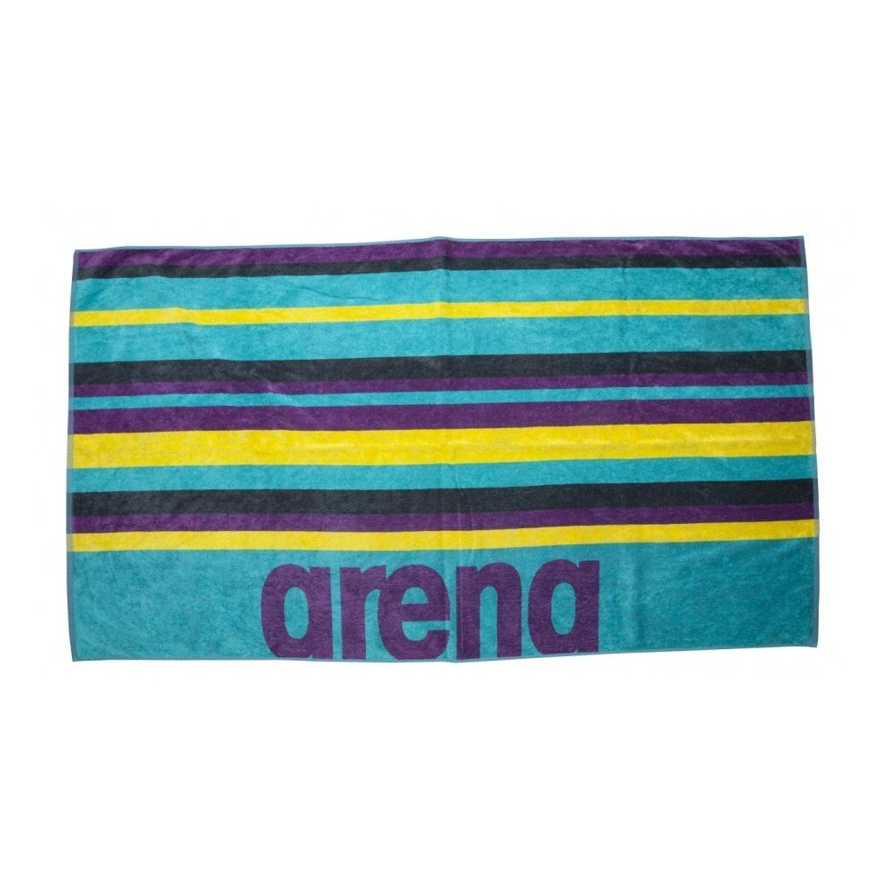 Arena Beach Multistripes Ręcznik, mint/multi 2020 Ręczniki turystyczne 2310-800-0