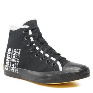 Trampki Converse - Ctas Hi A02796C Black/White/Daydream Yellow