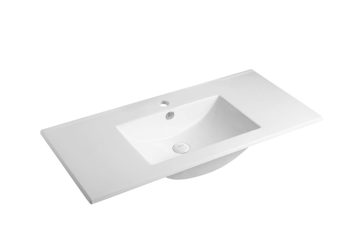 Uptrend Neva umywalka 100x46 cm prostokątna biała UP4530-1000