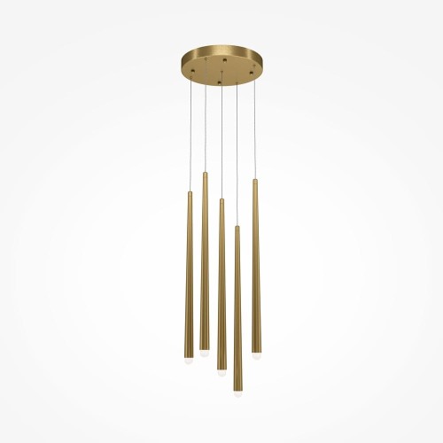 Lampa wisząca Cascade MOD132PL-L36BSK2 LED 30W tuby mosiądz