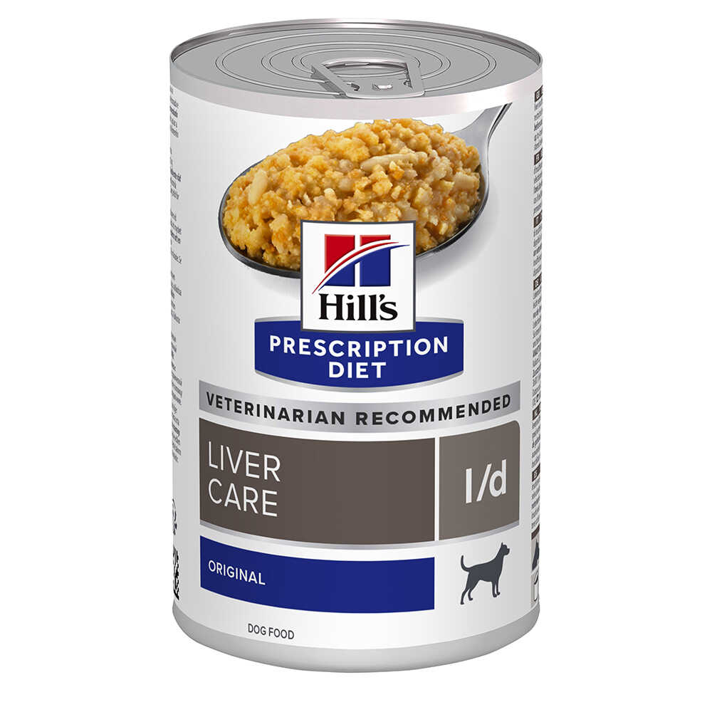 Hills Prescription Diet l/d Liver Care Original - 12 x 370 g Dostawa GRATIS!