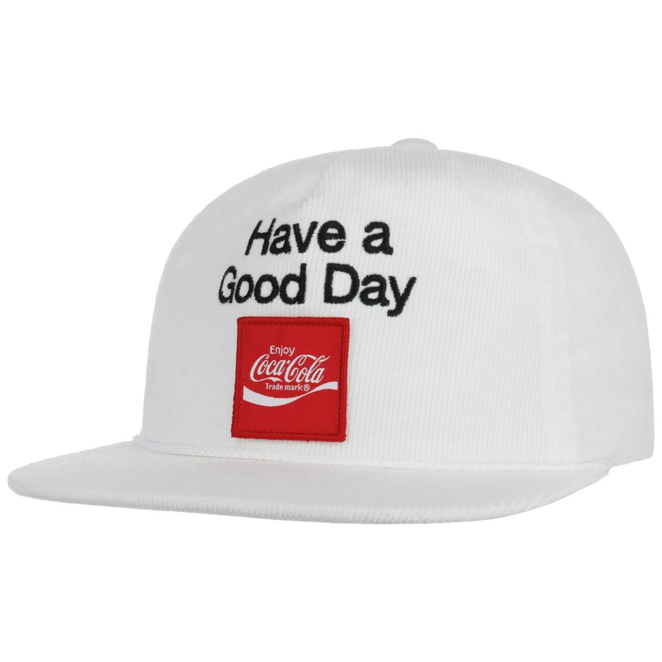 Czapka Coca-Cola Good Day Hp by Brixton, kremowobiały, One Size