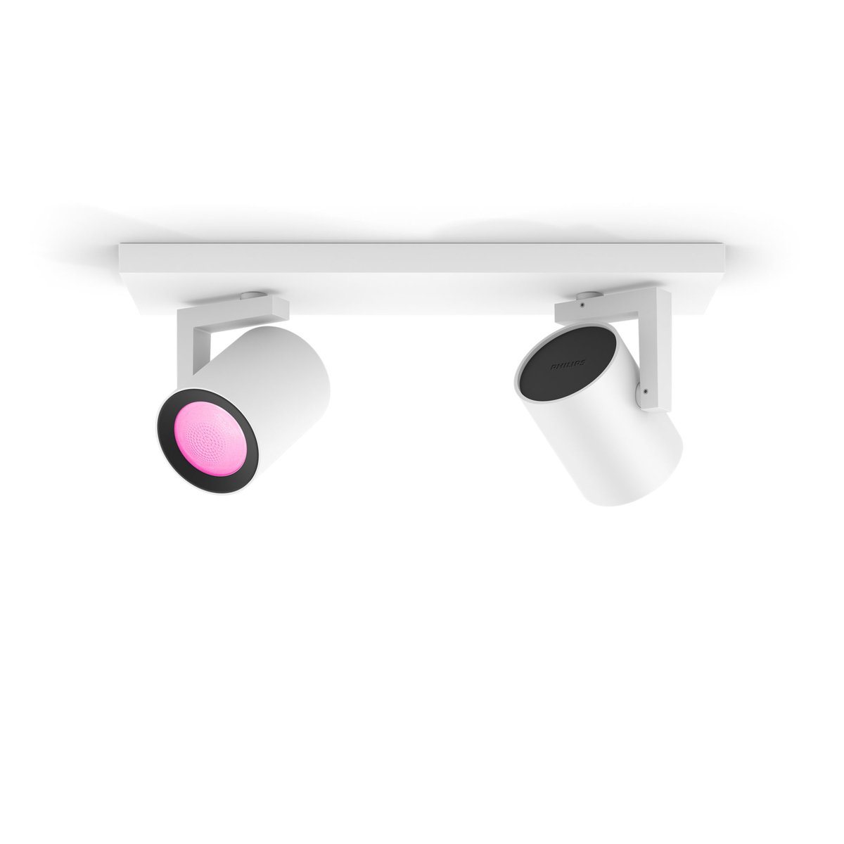 Philips Hue lampa sufitowa Argenta plate/spiral biały 2x5.7W