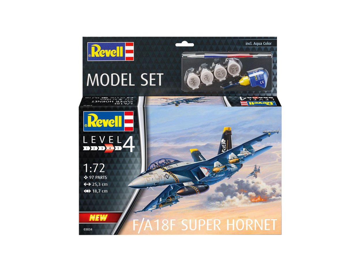 Model set 1:72 F/A18f Super Hornet - Revell