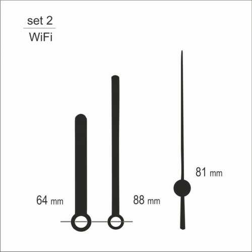 Komplet wskazówek zegarowych WiFI #2