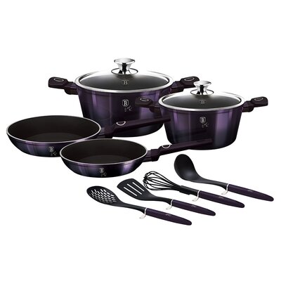 Lumarko Zestaw Garnków 10 Elem. Berlinger Haus Bh-7140 Purple!