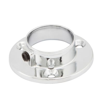 Końcówka mocująca Ø25 stal chrom