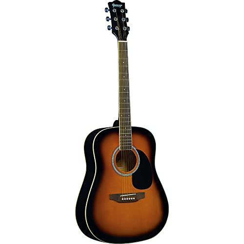 EKO SPENCER SA-10 Sunburst Gitara Akustyczna Sunburst Top Jodła i Dolna Lipa uchwyt Okoume klawiatura Roupana,Kolor Sunburst