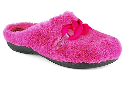 Inblu Rock kapcie z łańcuszkiem, damskie, fuksja, 38 EU, Produkt wysokiej, 38 EU