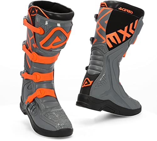 Acerbis STIVALE X-TEAM GREY/ORANGE T.43