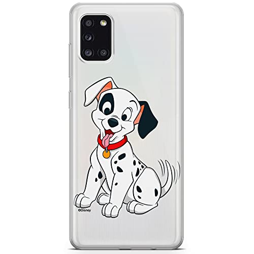 ERT GROUP etui na telefon Samsung A31, case oryginalny i oficjalnie licencjonowany przez Disney, wzór Dalmatian 006, optymalnie dopasowane, plecki z TPU częściowo przeźroczyste