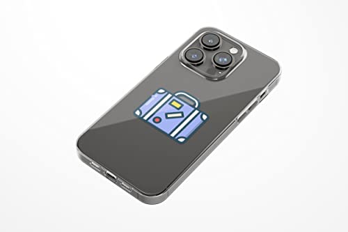 Bonateks, Etui z cyfrowym nadrukiem kompatybilne z iPhone 14 Pro, etui na telefon komórkowy, ochronne, odporne na uderzenia, silikonowe, elastyczne, przezroczyste etui na telefon