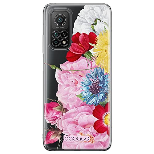 ERT GROUP etui na telefon Huawei P30, case oryginalny i oficjalnie licencjonowany przez Babaco, wzór Flowers 056, optymalnie dopasowane, plecki z TPU częściowo przeźroczyste