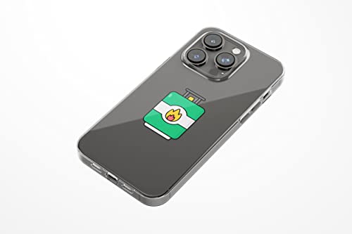 Bonateks, Etui z cyfrowym nadrukiem kompatybilne z iPhone 14 Pro, etui na telefon komórkowy, ochronne, odporne na uderzenia, silikonowe, elastyczne, przezroczyste etui na telefon