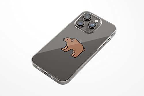 Bonateks, Etui z cyfrowym nadrukiem kompatybilne z iPhone 14 Pro, etui na telefon komórkowy, ochronne, odporne na uderzenia, silikonowe, elastyczne, przezroczyste etui na telefon