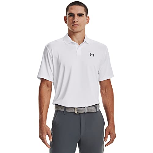 Under Armour Męska koszulka polo Ua Performance 3.0 Polo, Wht, 1377374-100, XS