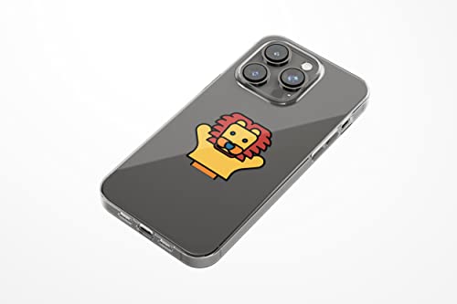 Bonateks, Etui z cyfrowym nadrukiem kompatybilne z iPhone 14 Pro, etui na telefon komórkowy, ochronne, odporne na uderzenia, silikonowe, elastyczne, przezroczyste etui na telefon