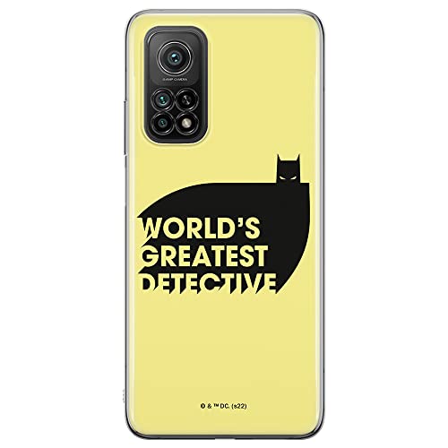 ERT GROUP etui na telefon Huawei P20 LITE, case oryginalny i oficjalnie licencjonowany przez DC, wzór Batman 051, optymalnie dopasowane, plecki z TPU