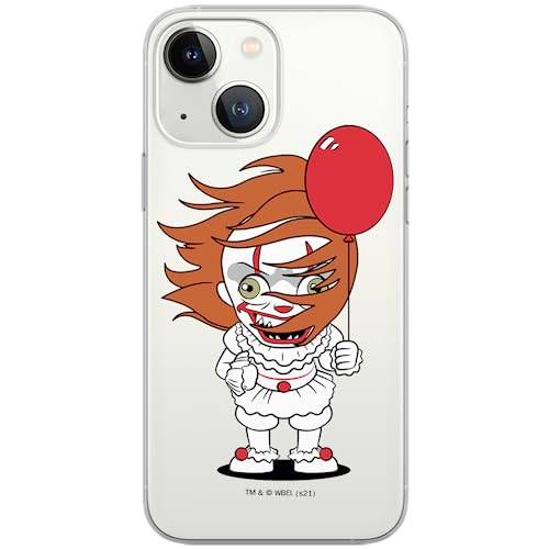 ERT GROUP etui na telefon Apple Iphone 13 MINI, case oryginalny i oficjalnie licencjonowany przez Horror, wzór It 005, optymalnie dopasowane, plecki z TPU częściowo przeźroczyste