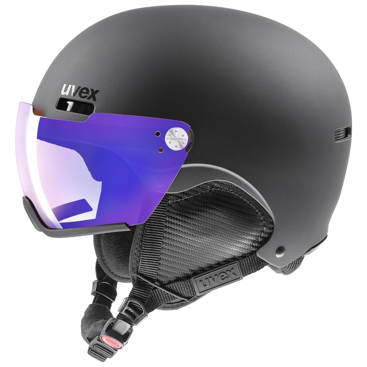 Uvex hlmt 500 Vario Kask, black mat 59-62cm 2019 Kaski narciarskie S5662342007