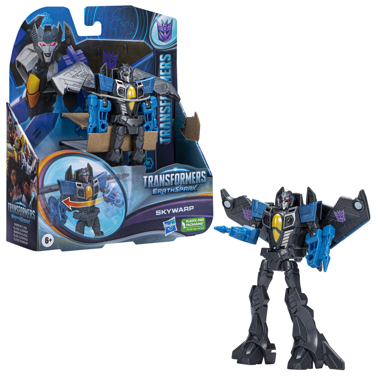 Hasbro, figurka Transformers EARTHSPARK TERRAN WARRIOR STARSCREAM