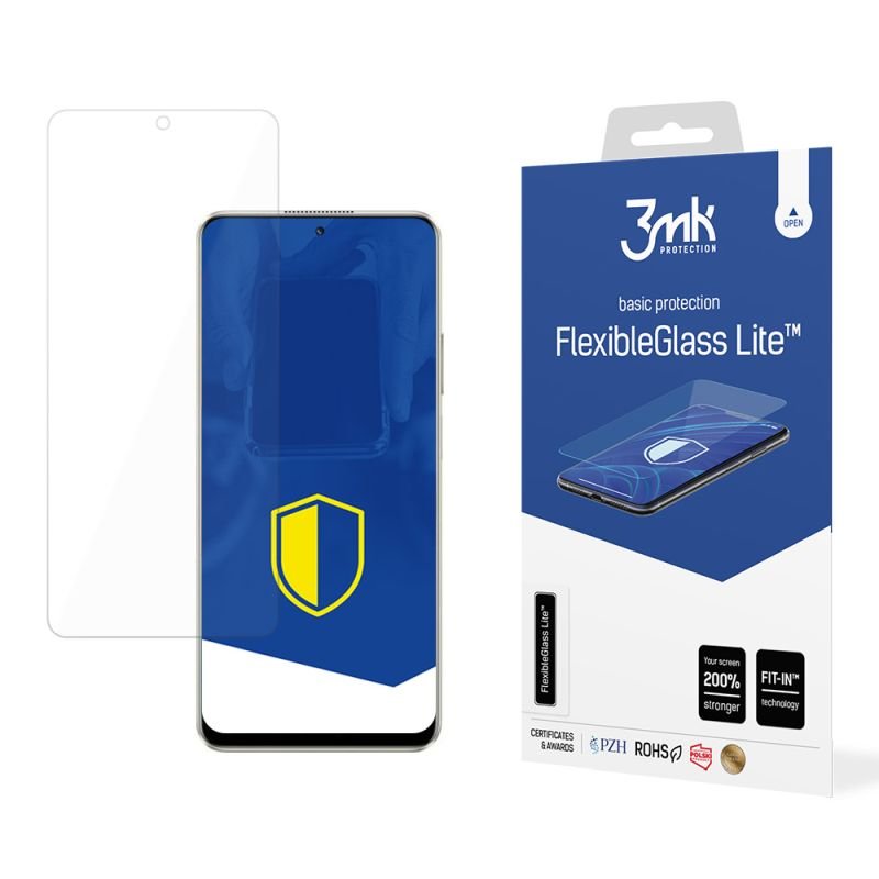 3MK Protection, Szkło hybrydowe FlexibleGlass Lite, Realme 10