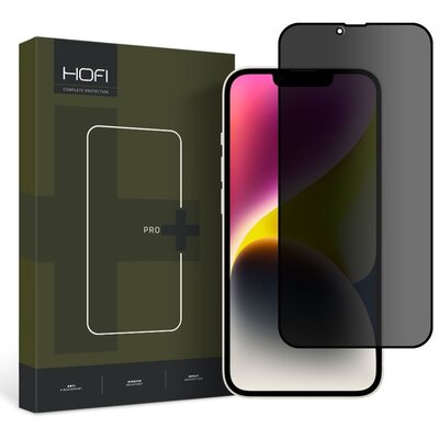 Szkło Prywatyzujące HOFI Anti Spy Glass Pro+ do Apple iPhone 13/13 Pro/14 Privacy
