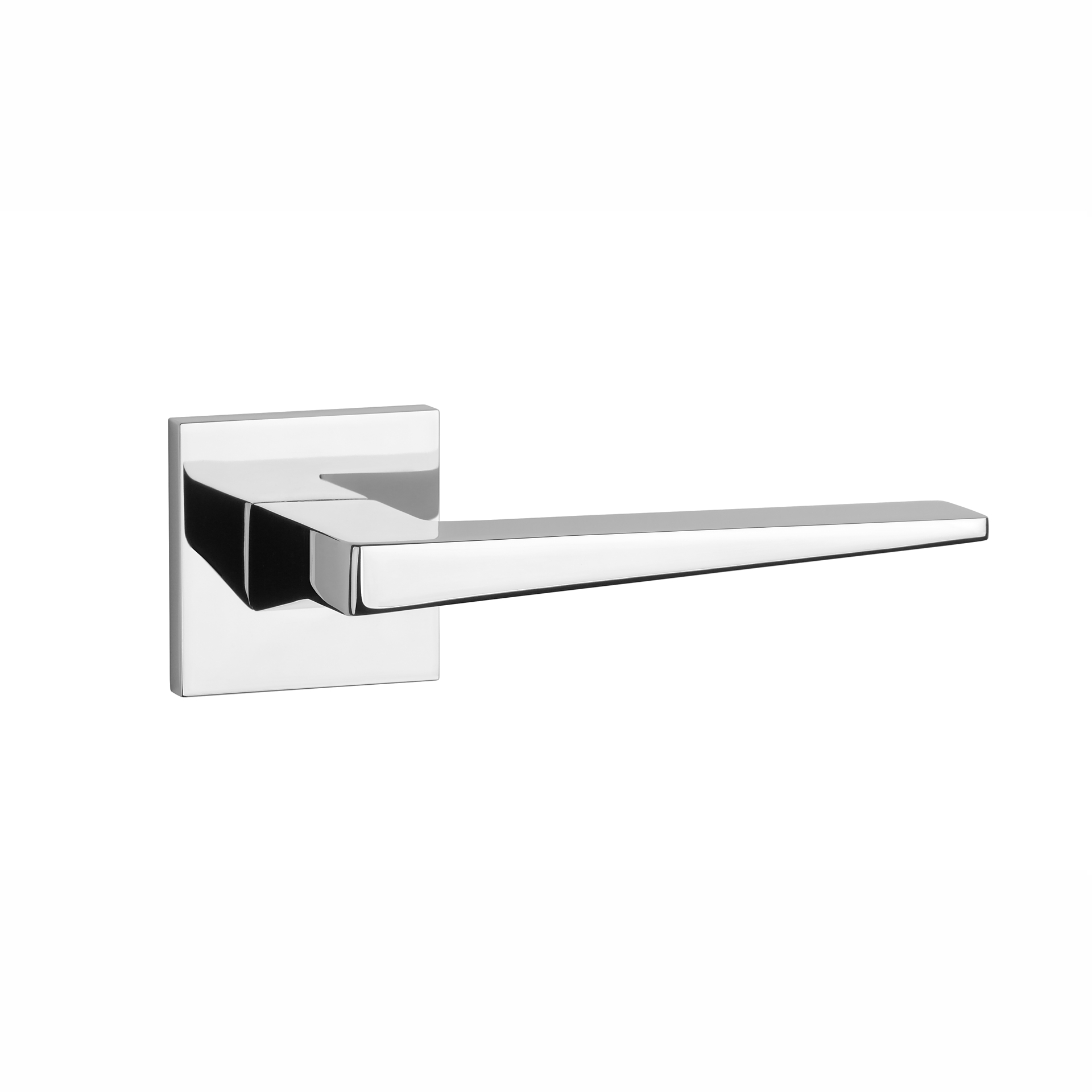 KLAMKA STILE EURA Q SLIM 7mm NA ROZECIE KWADRATOWEJ KOLOR CHROM