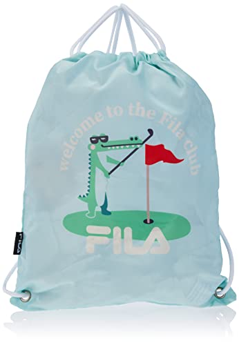 FILA Unisex dziecięcy plecak Brakpan Club Small Sport Drawstring Backpack-Silt Green-OneSize, Silt Green, jeden rozmiar