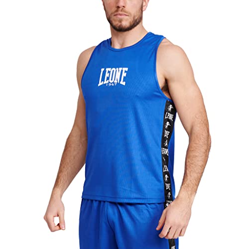 LEONE 1947 Unisex Ambassador Tanktop, niebieski, S, niebieski, small