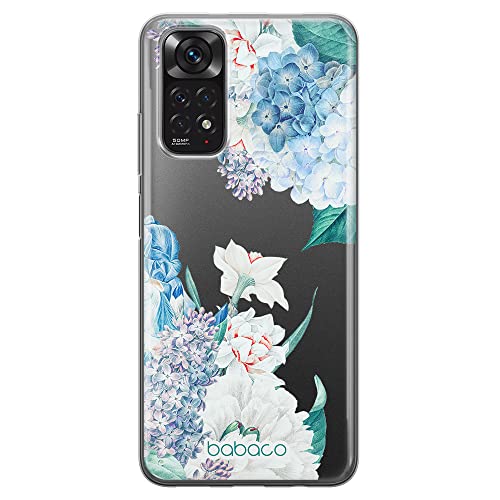 ERT GROUP etui na telefon Xiaomi REDMI 10, case oryginalny i oficjalnie licencjonowany przez Babaco, wzór Flowers 027, optymalnie dopasowane, plecki z TPU częściowo przeźroczyste