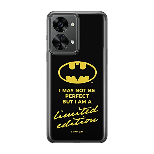 ERT GROUP etui na telefon Oneplus NORD 2T 5G, case oryginalny i oficjalnie licencjonowany przez DC, wzór Batman 062, optymalnie dopasowane, plecki z TPU