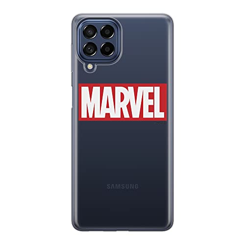 ERT GROUP etui na telefon Samsung M33 5G, case oryginalny i oficjalnie licencjonowany przez Marvel, wzór 006, optymalnie dopasowane, plecki z TPU częściowo przeźroczyste