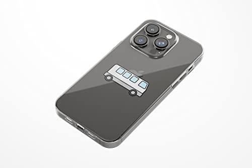 Bonateks, Etui z cyfrowym nadrukiem kompatybilne z iPhone 14 Pro, etui na telefon komórkowy, ochronne, odporne na uderzenia, silikonowe, elastyczne, przezroczyste etui na telefon