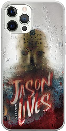 ERT GROUP etui na telefon Apple Iphone 12/12 PRO, case oryginalny i oficjalnie licencjonowany przez Horror, wzór Friday the 13th 004, optymalnie dopasowane, plecki z TPU