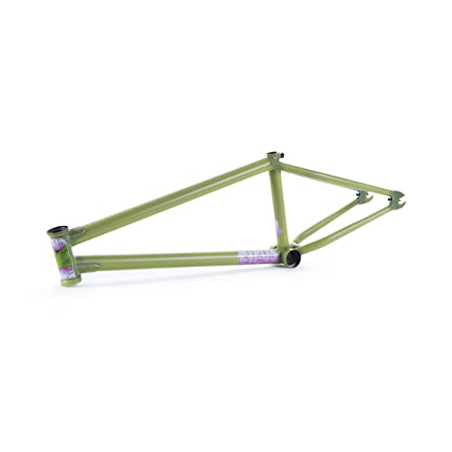 Fiend BMX Unisex – dla dorosłych Morrow V4 Frame Green Crack 20,75