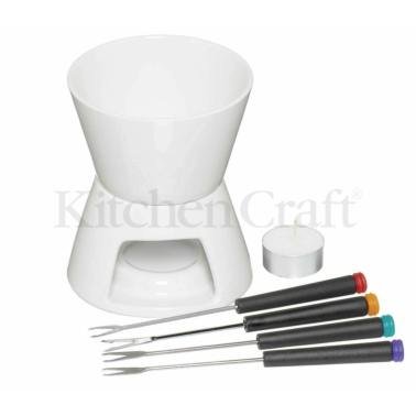 Kitchen Craft Zestaw z 4 widelców Fondue firmy SCHO kolate KCFONCHOC