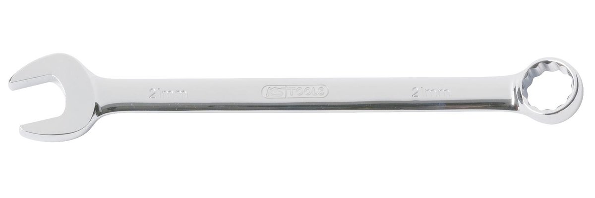 KS Tools 518.3006 Chrome Plus klucz płasko oczkowy, narożników tabletu przy użyciu elastycznych pasków, 9/16 cala 4042146223642