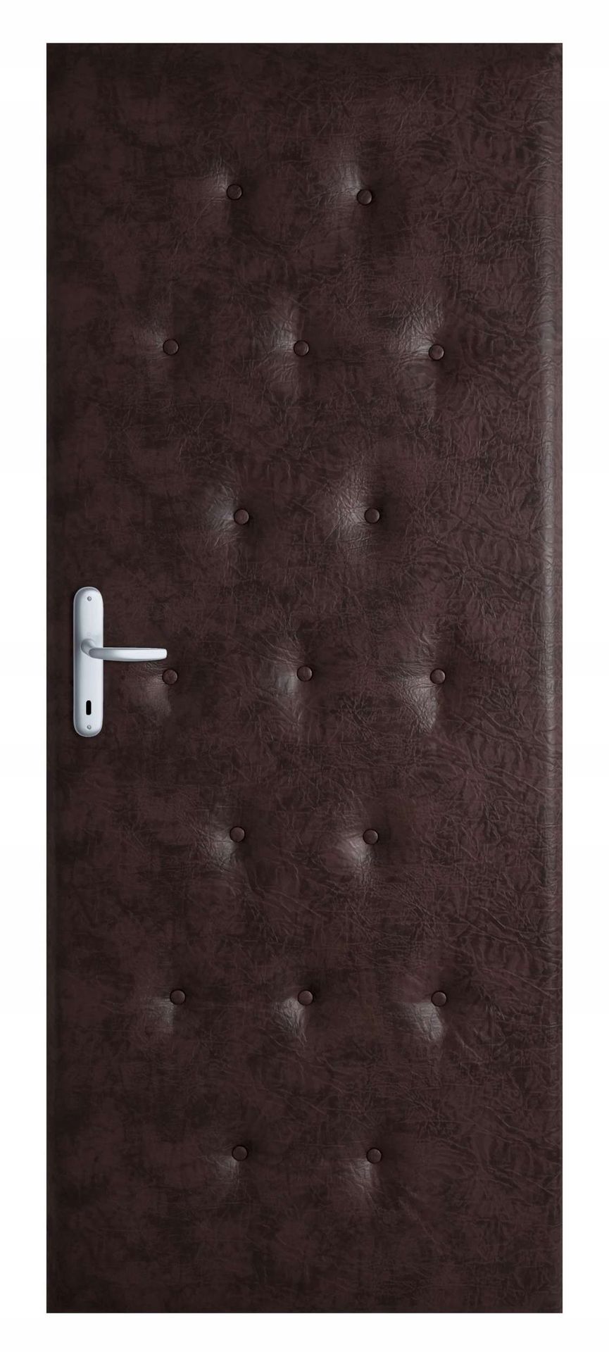 Tapicerka drzwiowa  Guziki 3 Brąz 95 cm