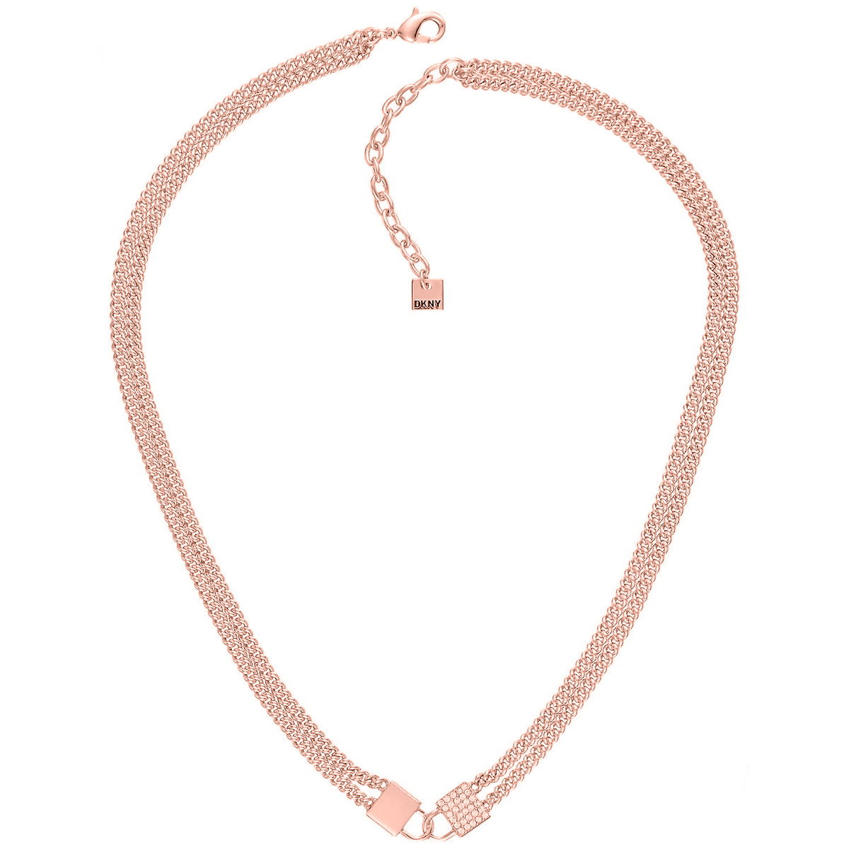 Biżuteria DKNY 5520109. Naszyjnik, Kolor różowy. Kobieta.