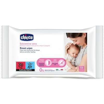 Chicco Artsana Poland Chusteczki do pielęgnacji piersi, 72 szt.