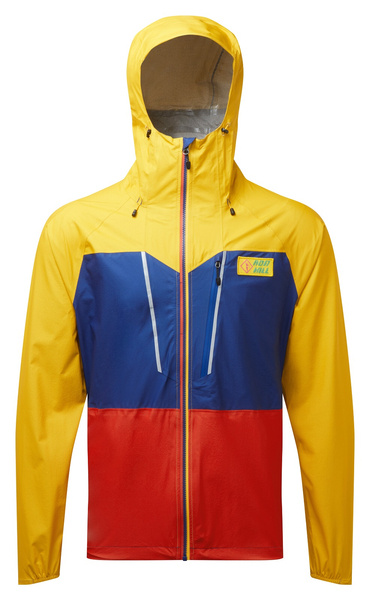 RONHILL Kurtka biegowa męska TECH FORTIFY JACKET dark cobalt/solar