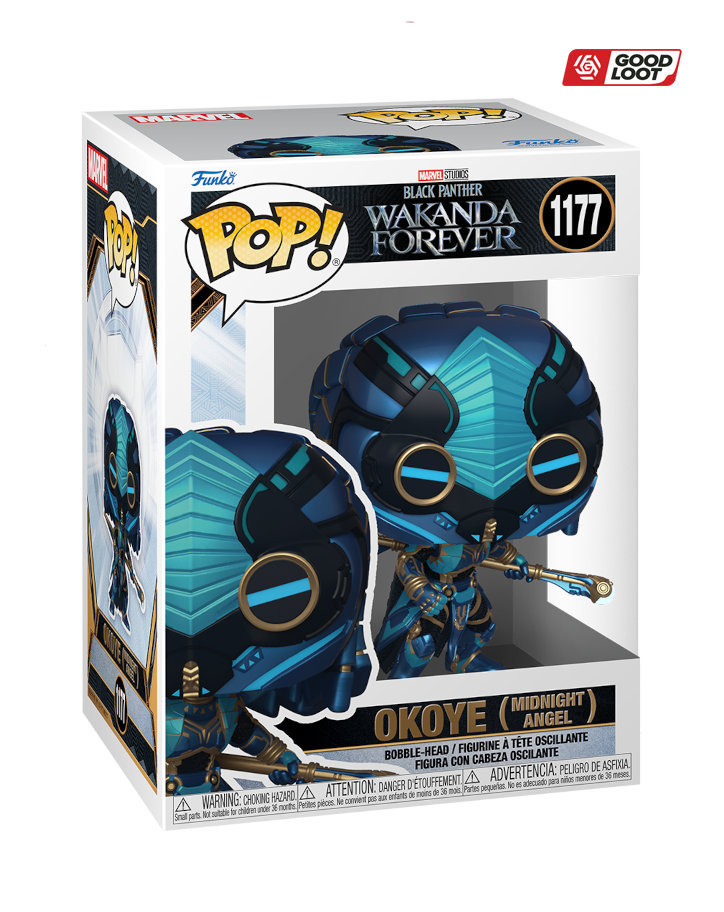Figurka Funko POP Marvel: Black Panther: Wakanda Forever S2 - Okoye (Midnight Angel)