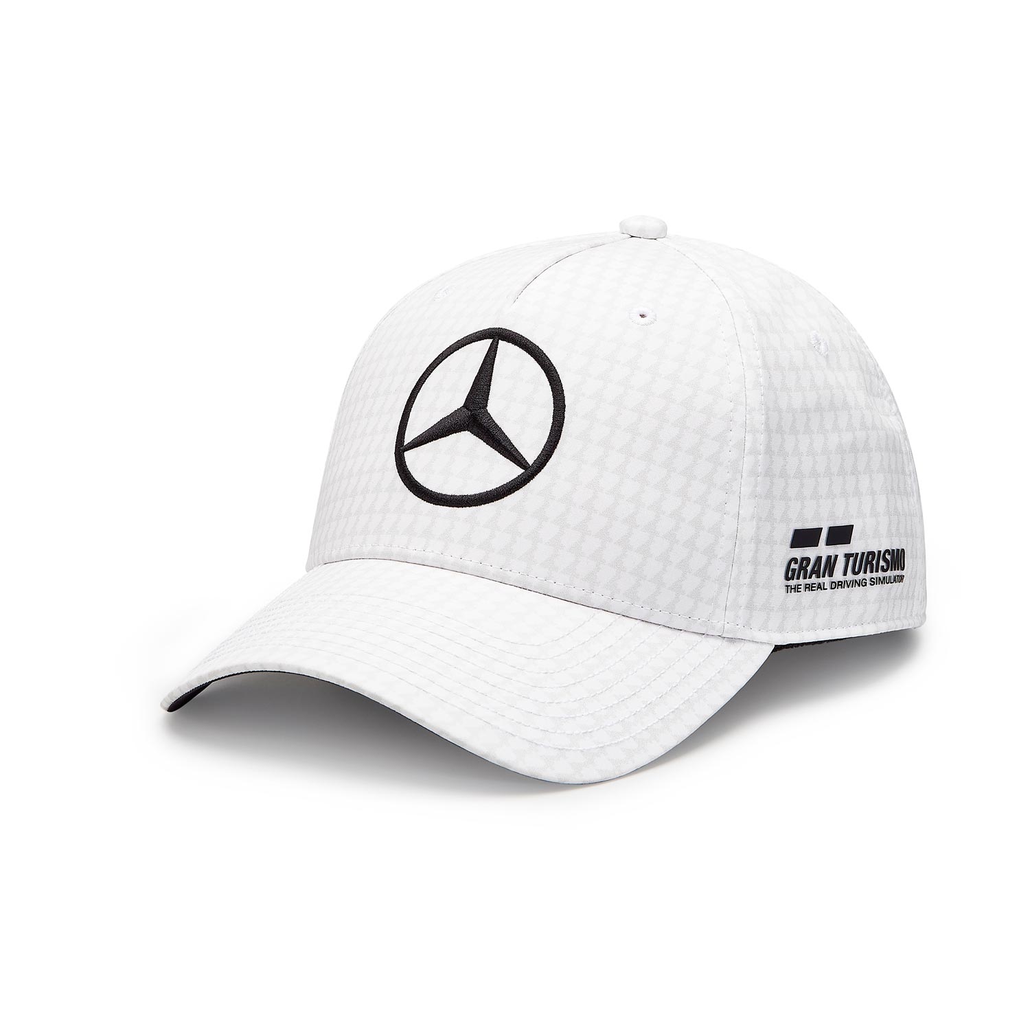 Czapka baseballowa dziecięca biała Lewis Hamilton Mercedes AMG F1 2023