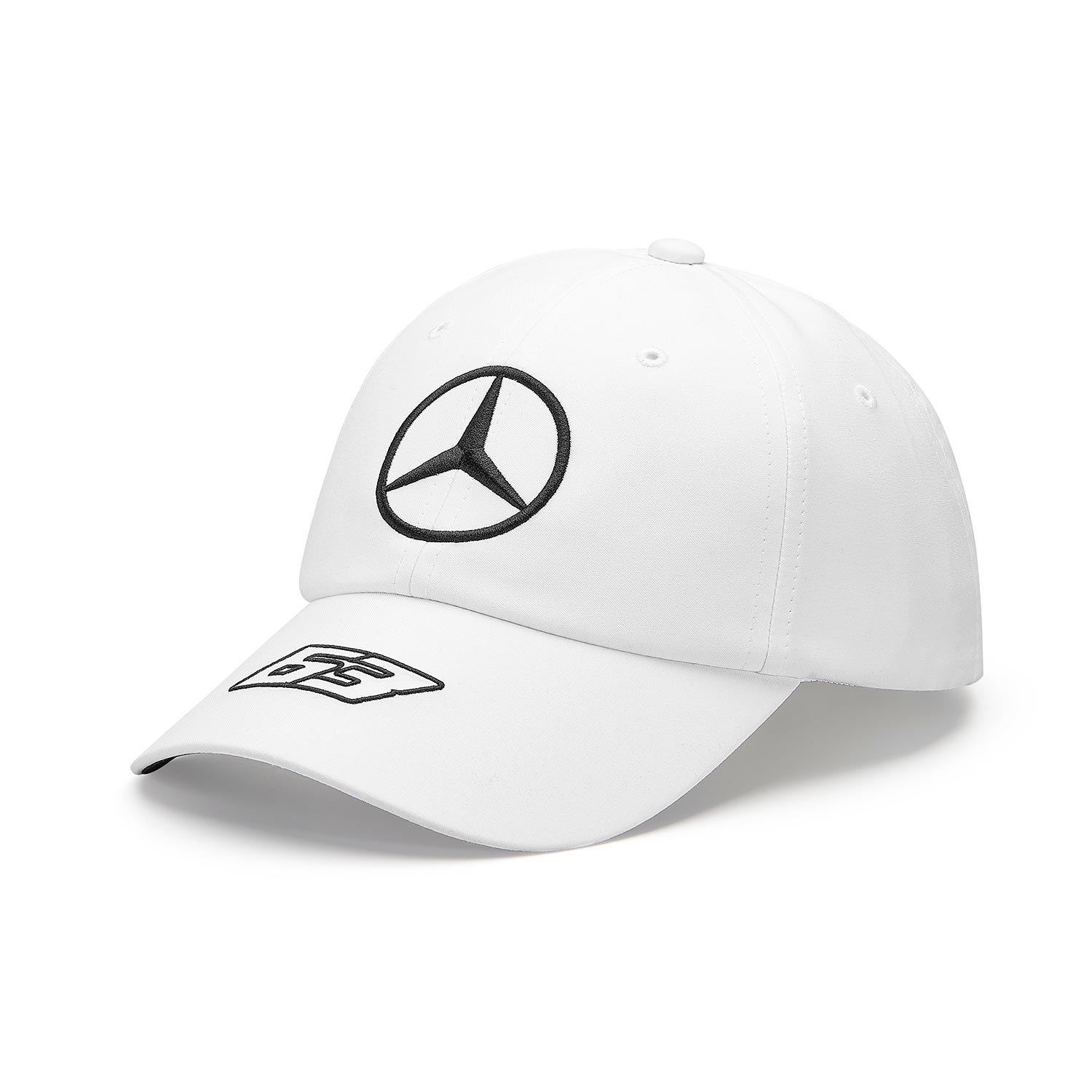 Czapka baseballowa dziecięca biała Russell Team Mercedes AMG F1 2023